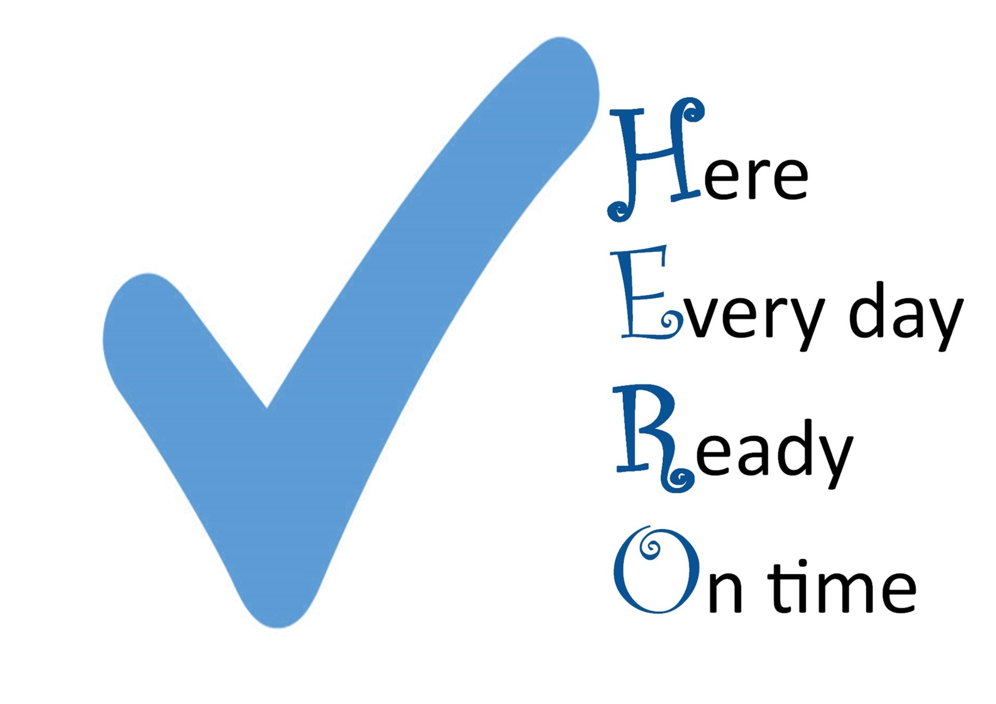 On here every day ready on time logo 